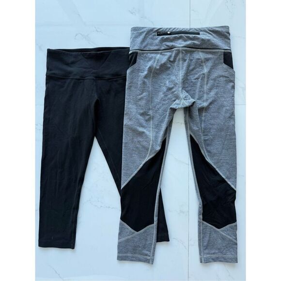 SET / LOT of 2 Lululemon Leggings Sz 4 - Picture 3 of 7